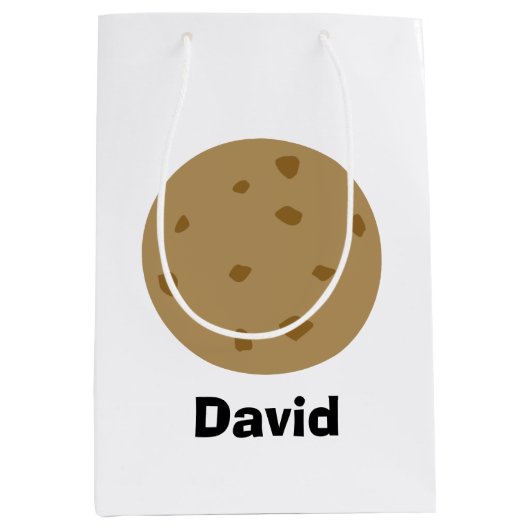 Chocolate Chip Cookie Medium Cadeauzakje (Voorkant)