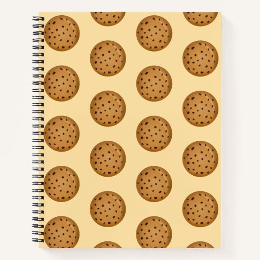 Chocolate Chip Cookie Notitieboek (Voorkant)