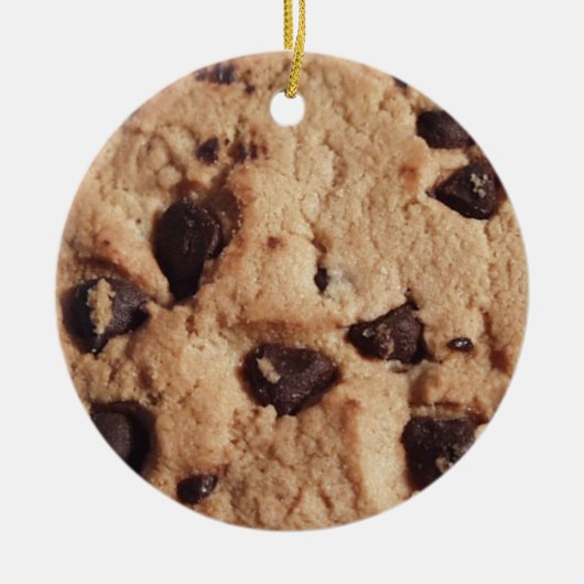 Chocolate Chip Cookie Ornament (Voorkant)