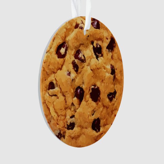 Chocolate Chip Cookie Ornament (voorkant)