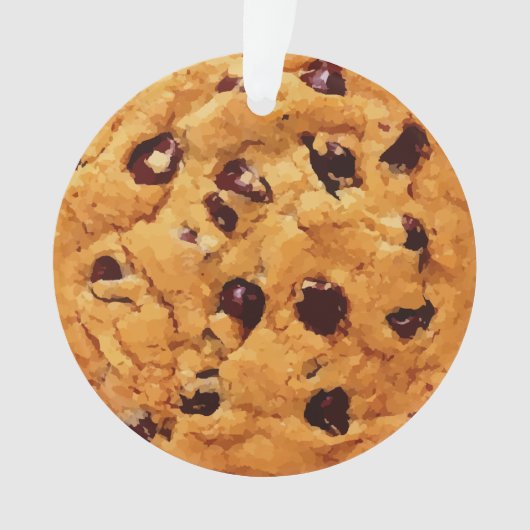 Chocolate Chip Cookie Ornament (voorkant)