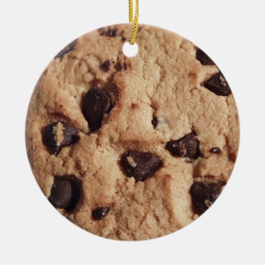 Chocolate Chip Cookie Ornament (Voorkant)