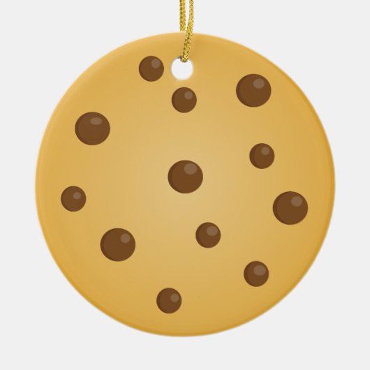 Chocolate Chip Cookie Ornament (Voorkant)