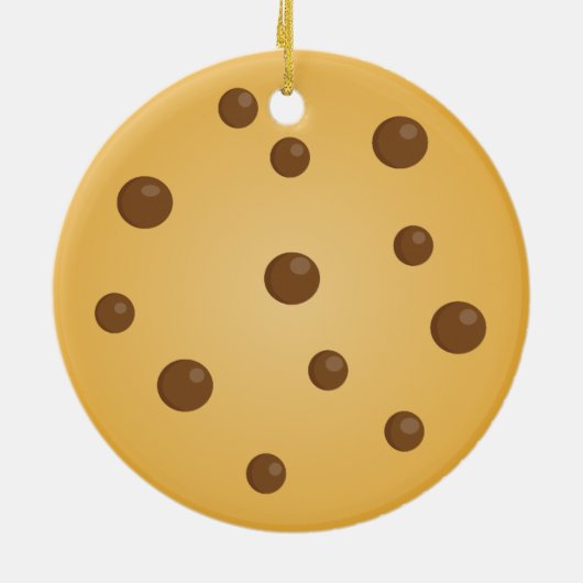 Chocolate Chip Cookie Ornament (Achterkant)