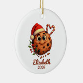 Chocolate Chip Cookie Ornament,Sweet Lovers Keramisch Ornament (Rechts)