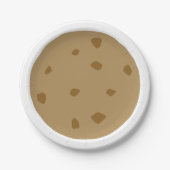 Chocolate Chip Cookie Papieren Bordje (Voorkant)