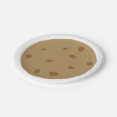 Chocolate Chip Cookie Papieren Bordje (Gekanteld)