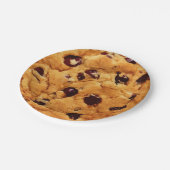 Chocolate Chip Cookie Papieren Bordje (Gekanteld)