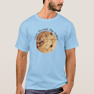 Chocolate Chip Cookie Persoonlijke tekst T-shirt