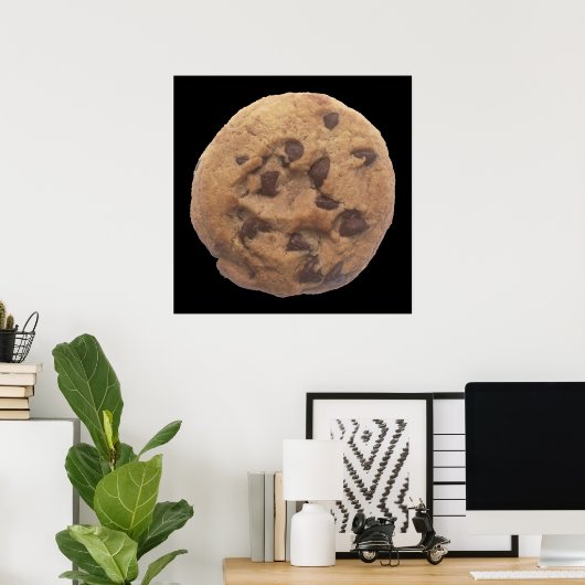 Chocolate Chip Cookie Poster (Thuiskantoor)