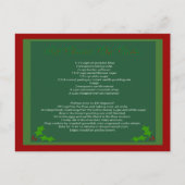 Chocolate Chip Cookie Recipe Briefkaart (Voorkant)