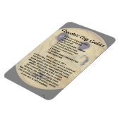 Chocolate Chip Cookie Recipe Magneet (Linkerzijde)