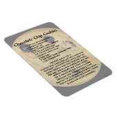 Chocolate Chip Cookie Recipe Magneet (Rechterzijde)