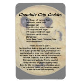 Chocolate Chip Cookie Recipe Magneet (Verticaal)