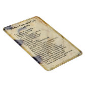 Chocolate Chip Cookie Recipe Magnet Magneet (Rechterzijde)