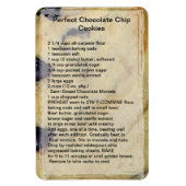 Chocolate Chip Cookie Recipe Magnet Magneet (Verticaal)