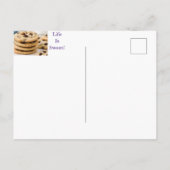 Chocolate Chip Cookie Recipe Postcard Briefkaart (Achterkant)