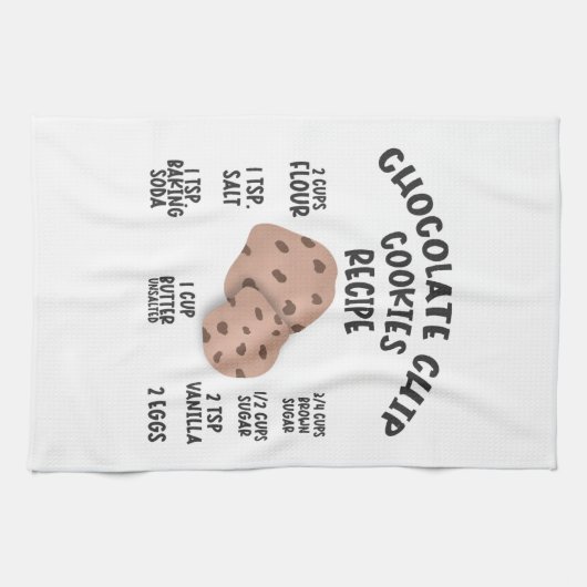 Chocolate Chip Cookie Recipe Theedoek (Horizontaal)