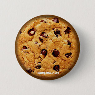Chocolate Chip Cookie Ronde Button 5,7 Cm