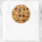 Chocolate Chip Cookie Ronde Sticker (Tas)