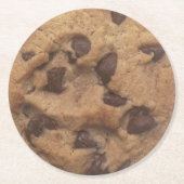 Chocolate Chip Cookie Round Onderzetter (Voorkant)