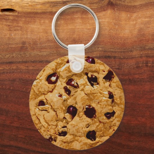 Chocolate Chip Cookie Sleutelhanger (Voorkant)