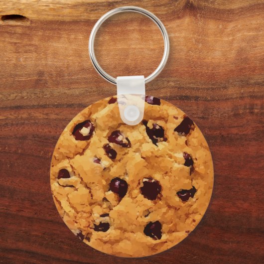 Chocolate Chip Cookie Sleutelhanger (Voorkant)