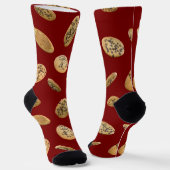 Chocolate Chip Cookie Socks Sokken (Gebogen)