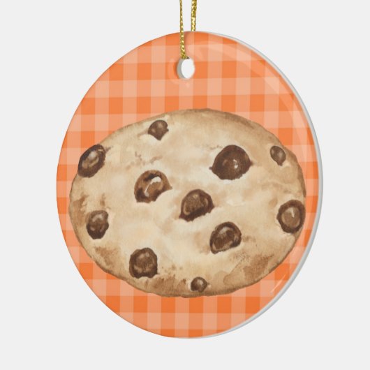 Chocolate Chip Cookie - SRF Keramisch Ornament (Links)