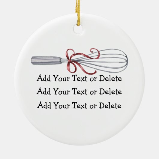 Chocolate Chip Cookie - SRF Keramisch Ornament (Achterkant)