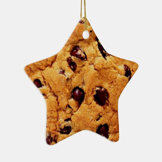 Chocolate Chip Cookie Star Ornament (Rechts)