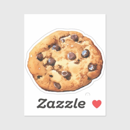 Chocolate Chip Cookie Sticker (Vel)