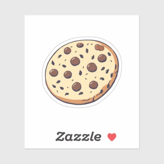 Chocolate Chip Cookie Sticker (Vel)