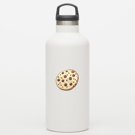 Chocolate Chip Cookie Sticker (Waterfles)