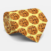 Chocolate Chip Cookie Stropdas Mannen Fun Necktie (Opgerold)