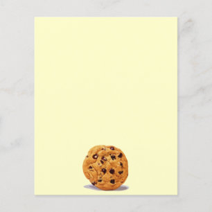 CHOCOLATE CHIP COOKIE TREAT DESSERT SNACK DIGITAL FLYER