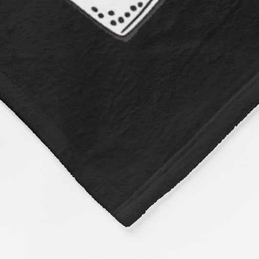 Chocolate Chip Cookies And Milk Funny Costume Fleece Deken (Hoek)