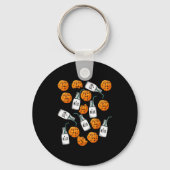 Chocolate Chip Cookies And Milk Funny Costume Sleutelhanger (Voorkant)