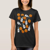 Chocolate Chip Cookies And Milk Funny Costume  T-shirt (Voorkant)