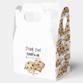 Chocolate Chip Cookies Bedankt Bakgeschenk Bedankdoosjes (Geopend)