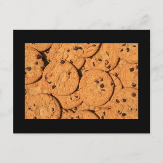Chocolate Chip Cookies Briefkaart (Voorkant)