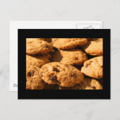 Chocolate Chip Cookies Briefkaart (Voorkant / Achterkant)