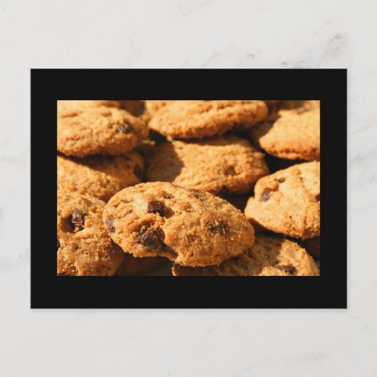 Chocolate Chip Cookies Briefkaart (Voorkant)