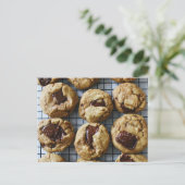 Chocolate Chip Cookies Briefkaart (Staand voorkant)
