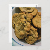 Chocolate Chip Cookies Briefkaart (Voorkant / Achterkant)