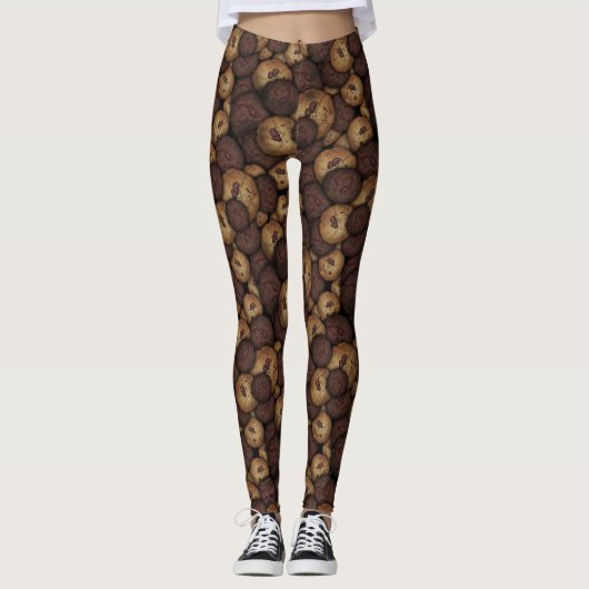 Chocolate Chip Cookies Broek Leggings (Voorkant)