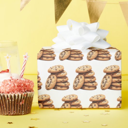 Chocolate Chip Cookies Cadeaupapier (Verjaardagsfeest)