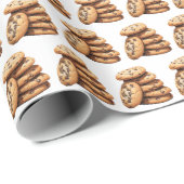 Chocolate Chip Cookies Cadeaupapier (Rol Hoek)