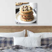 Chocolate Chip Cookies Canvas Afdruk (Insitu (Slaapkamer))