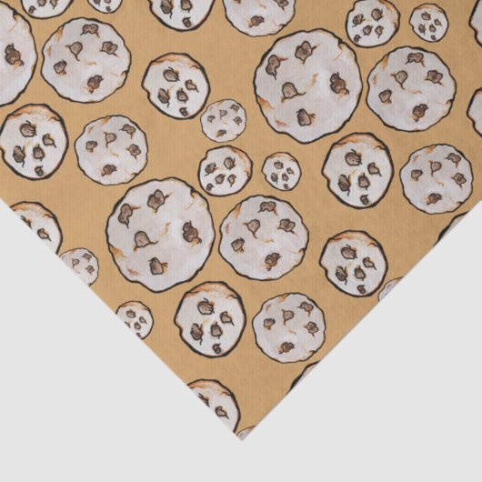 Chocolate Chip Cookies Cookie Tissuepapier (Detail)
